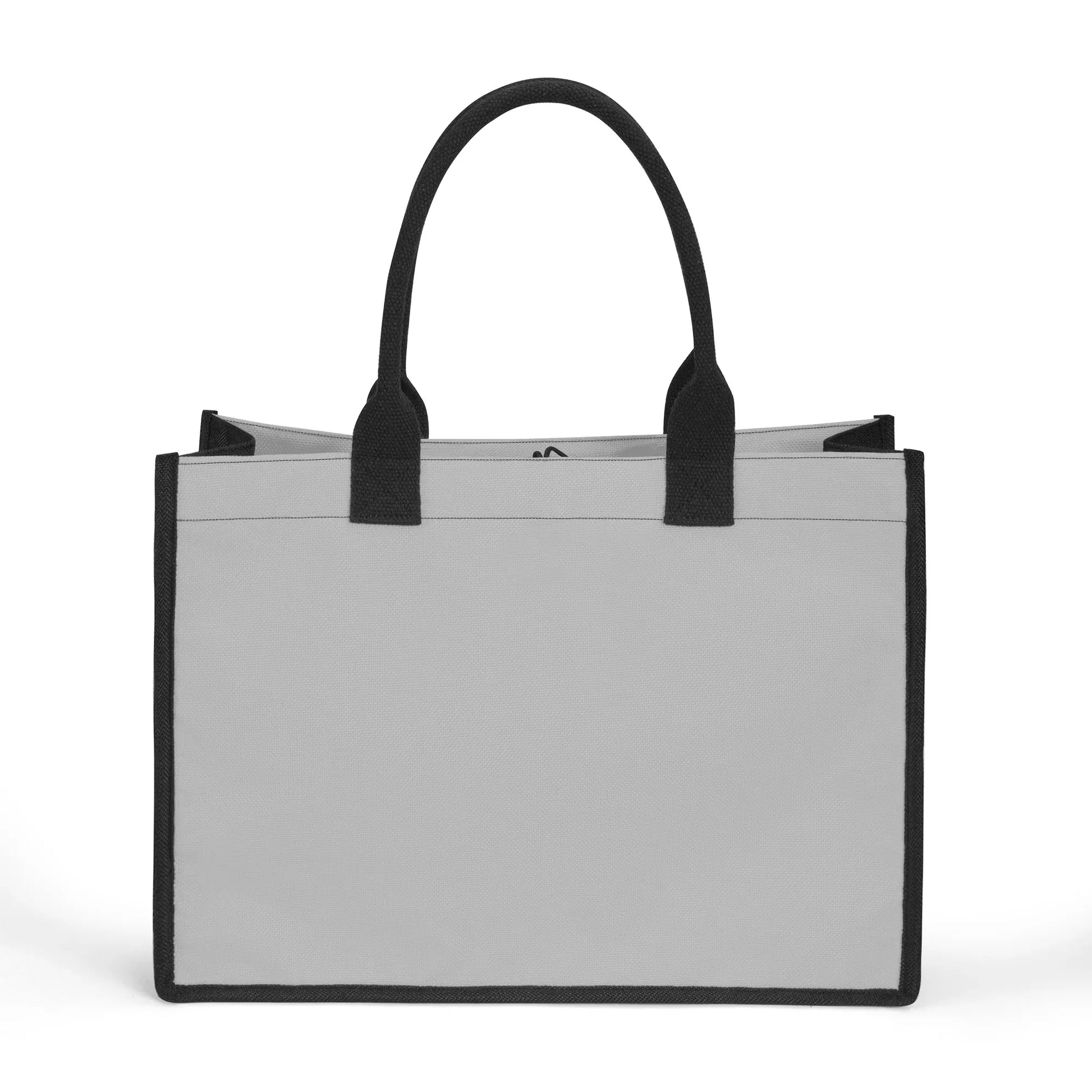 silberne-canvas-shopper-tasche-einkaufstasche-jlr-design-2 - JLR Design