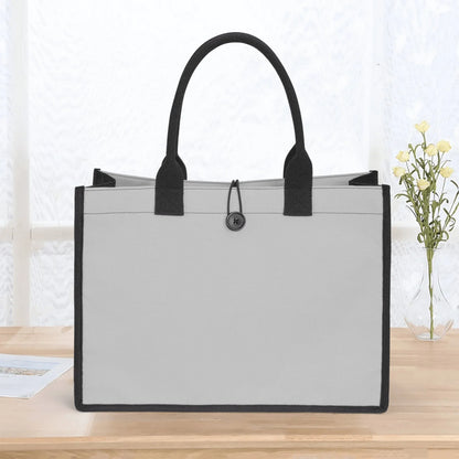silberne-canvas-shopper-tasche-einkaufstasche-jlr-design-5 - JLR Design