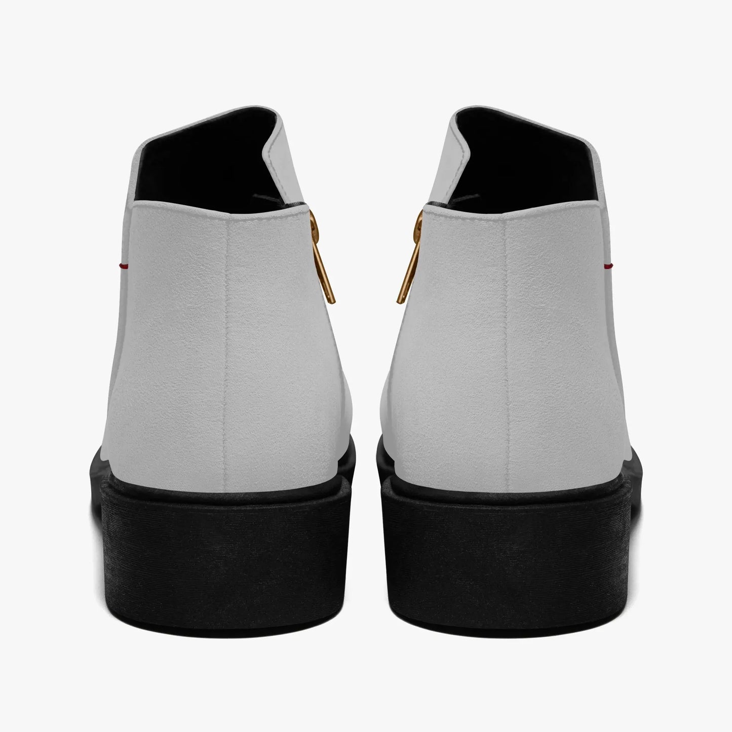 silberne-elegante-reissverschluss-stiefeletten-stiefeletten-jlr-design-2 - JLR Design