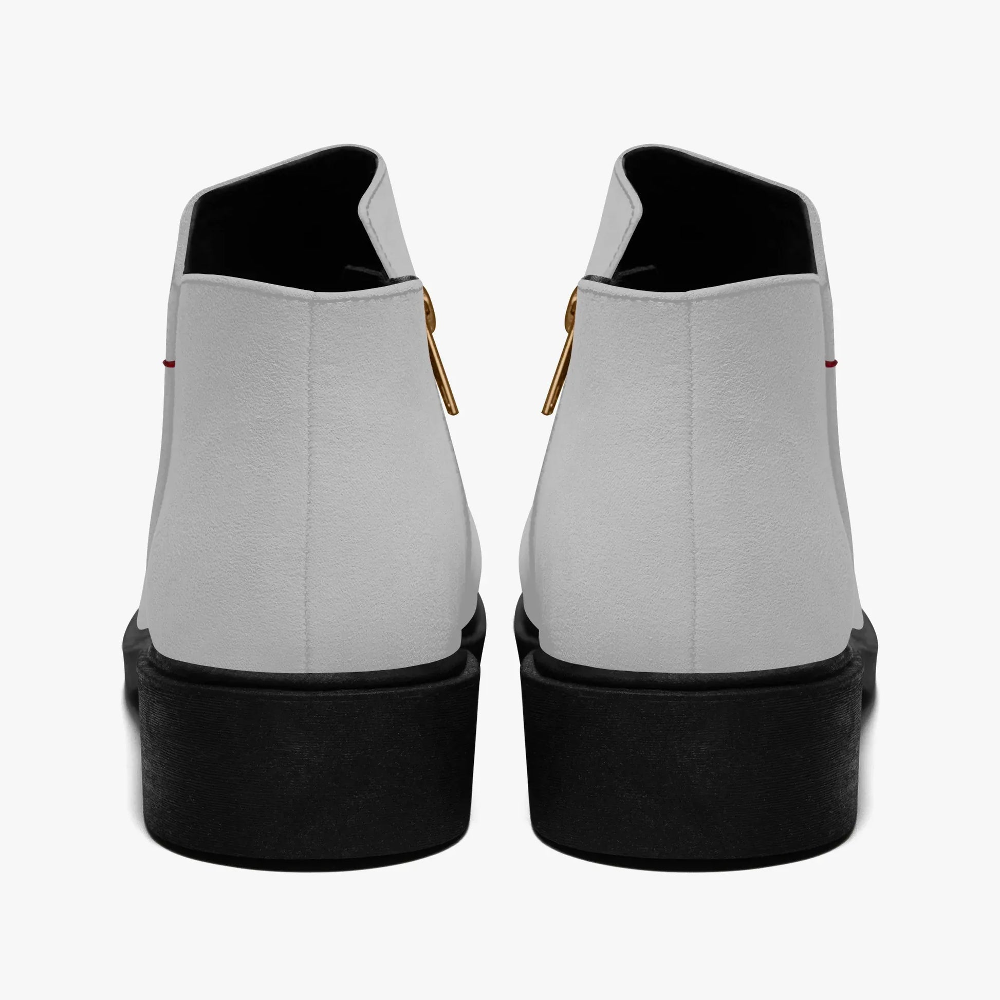 silberne-elegante-reissverschluss-stiefeletten-stiefeletten-jlr-design-2 - JLR Design