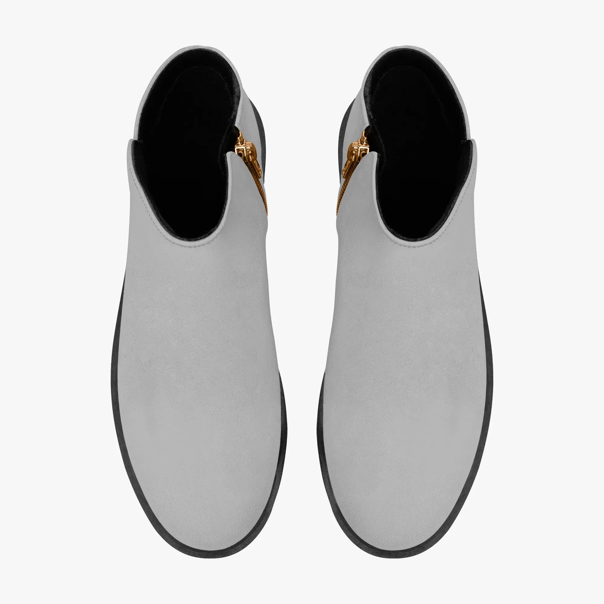 silberne-elegante-reissverschluss-stiefeletten-stiefeletten-jlr-design-7 - JLR Design