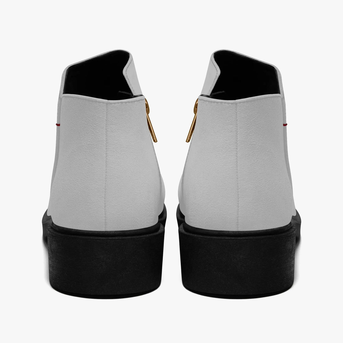 silberne-elegante-reissverschluss-stiefeletten-stiefeletten-jlr-design-jlr-design-de-2 - JLR Design
