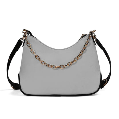 silberne-elegante-umhangetasche-mit-kette-umhangetasche-jlr-design-1 - JLR Design