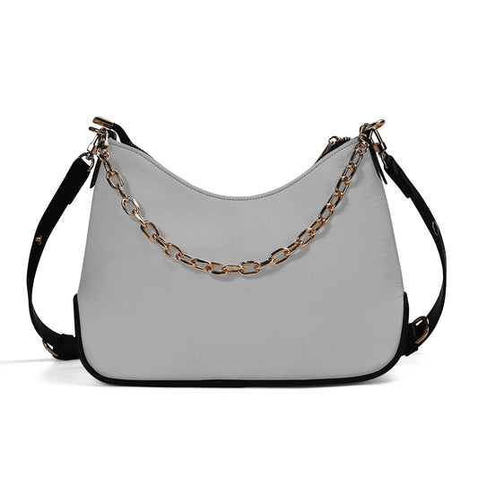 silberne-elegante-umhangetasche-mit-kette-umhangetasche-jlr-design-1 - JLR Design