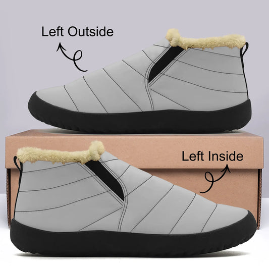 silberne-faux-fur-slipper-slipper-jlr-design-1 - JLR Design