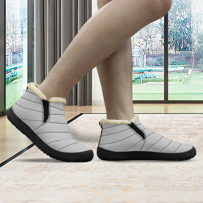 silberne-faux-fur-slipper-slipper-jlr-design-3 - JLR Design