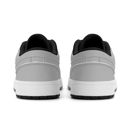 silberne-low-top-leder-sneaker-fur-damen-sneaker-jlr-design-13 - JLR Design