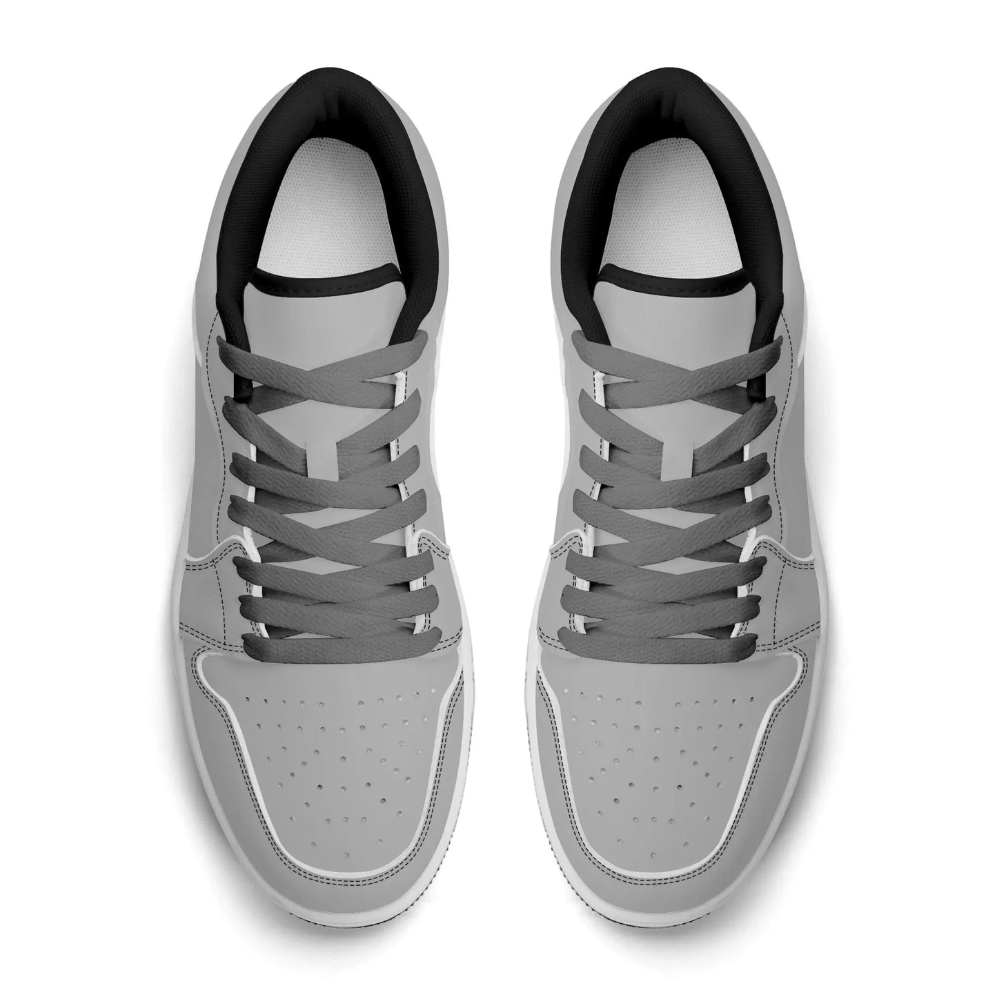 silberne-low-top-leder-sneaker-fur-damen-sneaker-jlr-design-14 - JLR Design