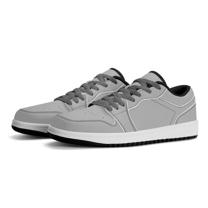 silberne-low-top-leder-sneaker-fur-herren-sneaker-jlr-design-8 - JLR Design