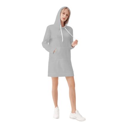 silbernes-damen-hoodiekleid-warmes-velvet-kapuzenkleid-aus-weichem-samt-fleece-hoodiekleid-jlr-design-4 - JLR Design