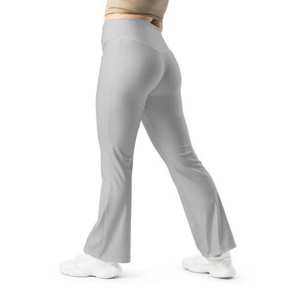 silver-high-waist-flare-leggings-flare-leggings-jlr-design-11 - JLR Design
