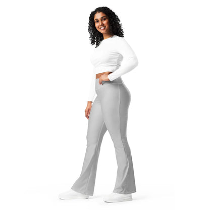 silver-high-waist-flare-leggings-flare-leggings-jlr-design-3 - JLR Design