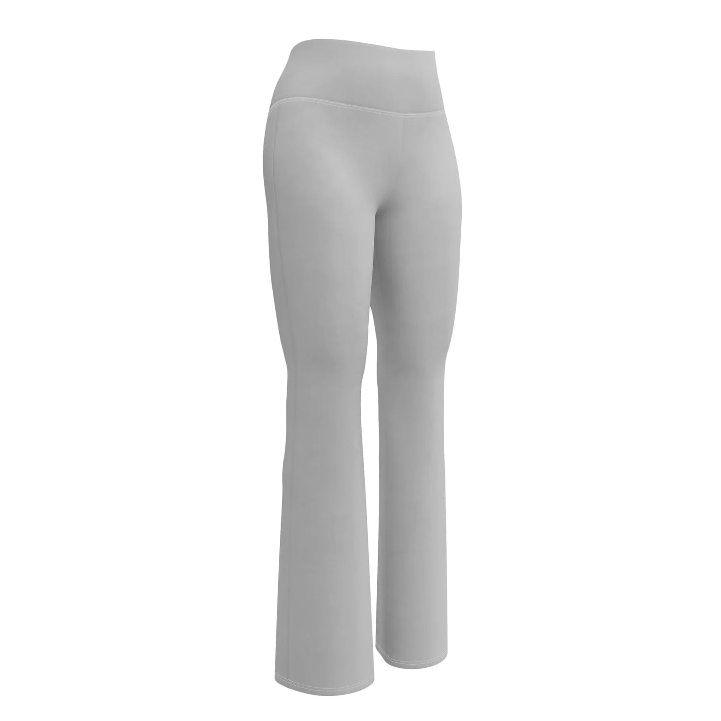 silver-high-waist-flare-leggings-flare-leggings-jlr-design-7 - JLR Design