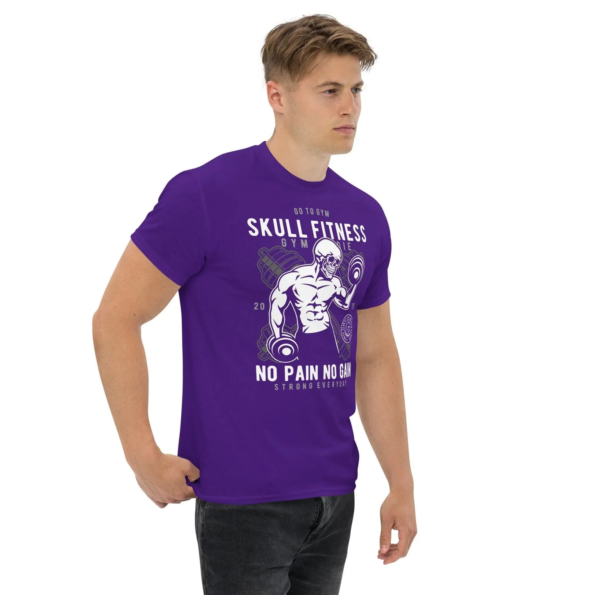 skull-fitness-herren-t-shirt-t-shirt-jlr-design-12 - JLR Design