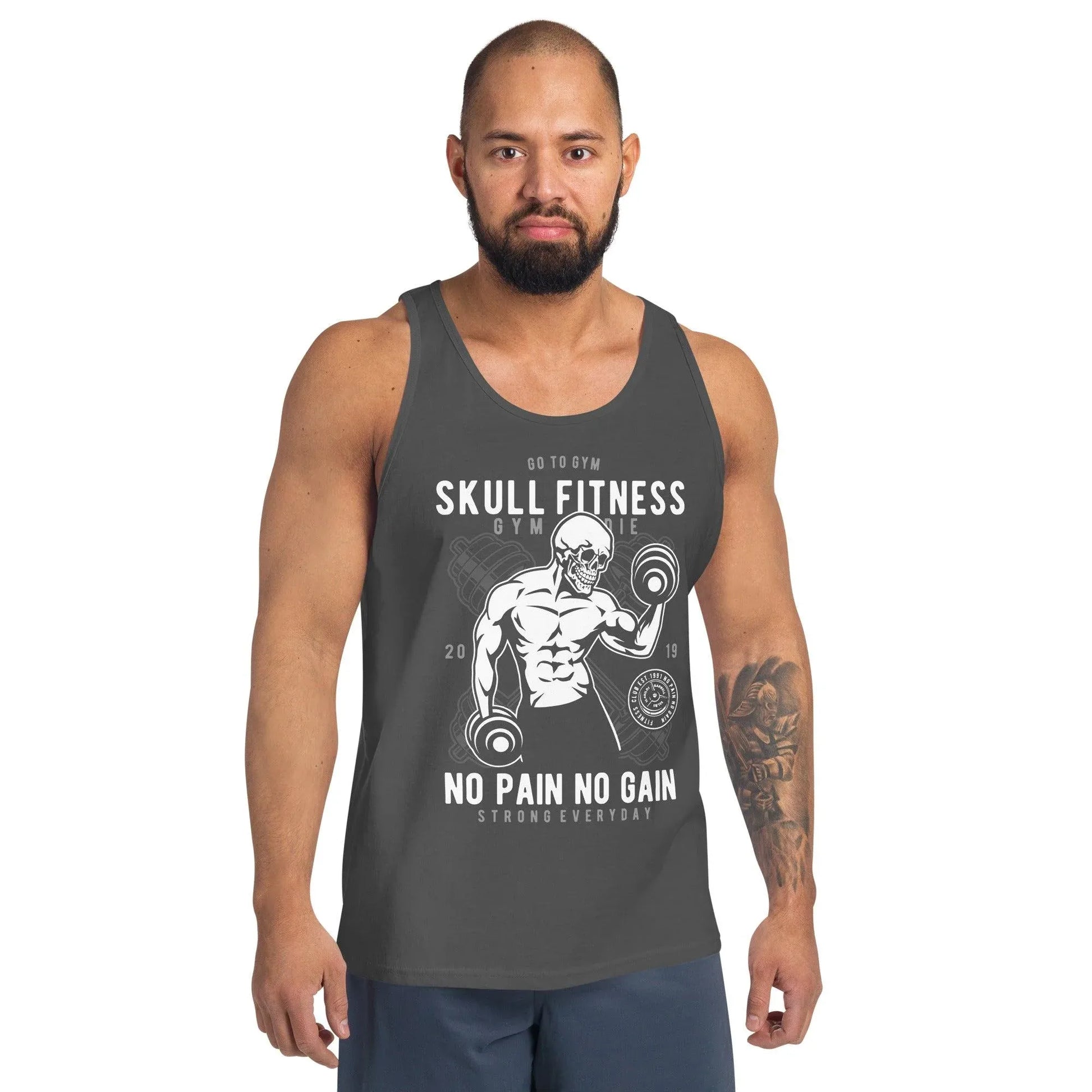 skull-fitness-tank-top-tank-top-jlr-design-6 - JLR Design