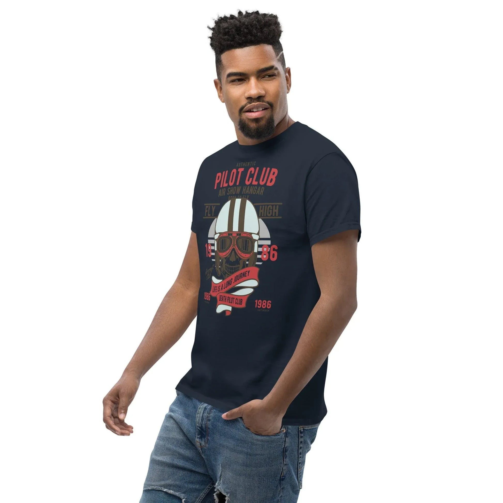 skull-pilot-herren-t-shirt-t-shirt-jlr-design-12 - JLR Design