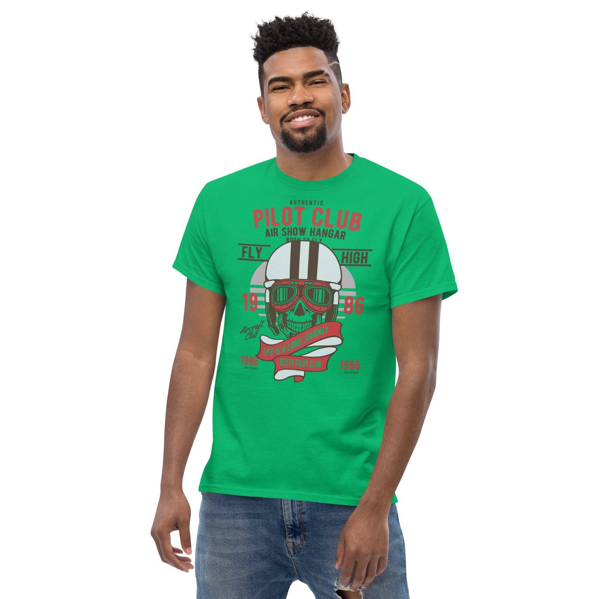 skull-pilot-herren-t-shirt-t-shirt-jlr-design-35 - JLR Design