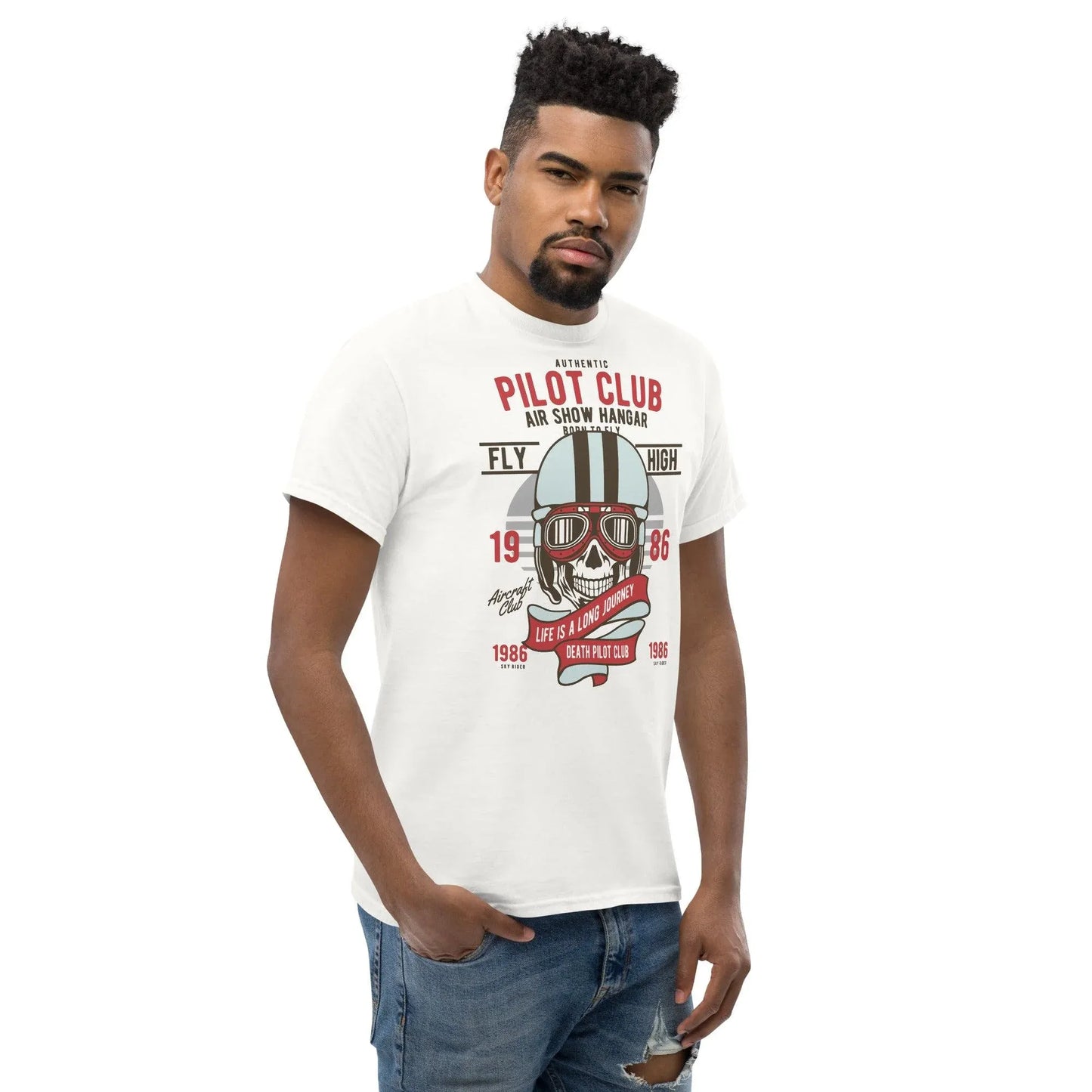 skull-pilot-herren-t-shirt-t-shirt-jlr-design-44 - JLR Design