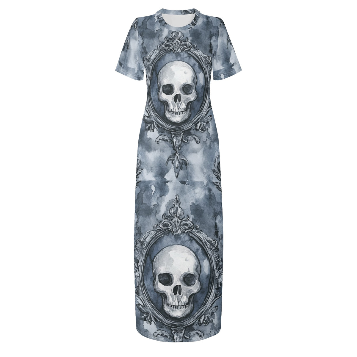 skull-v1-bodycon-maxi-dress-long-dress-jlr-design-jlr-design-de-3 - JLR Design