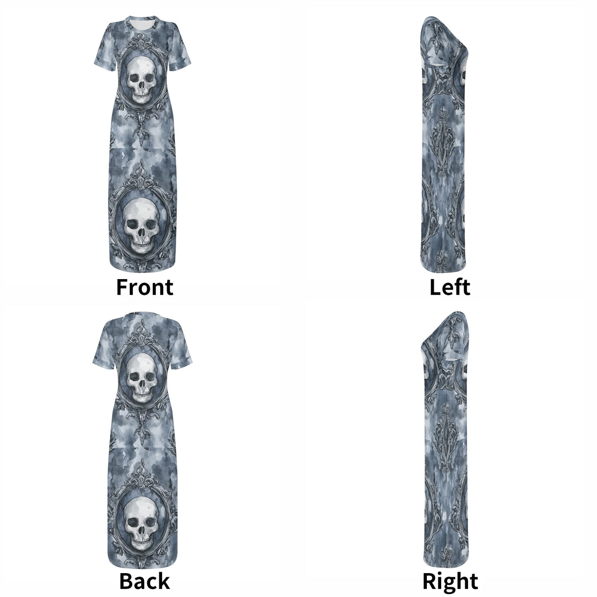 skull-v1-bodycon-maxi-dress-long-dress-jlr-design-jlr-design-de-7 - JLR Design