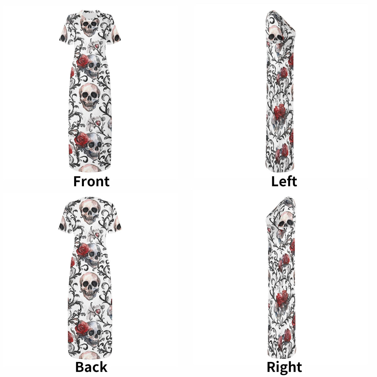 skull-v2-bodycon-maxi-dress-long-dress-jlr-design-jlr-design-de-7 - JLR Design