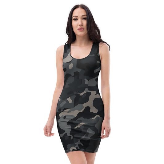 slim-fit-basic-kleid-black-camouflage-v1-slim-fit-basic-jlr-design-jlr-design-de-1 - JLR Design