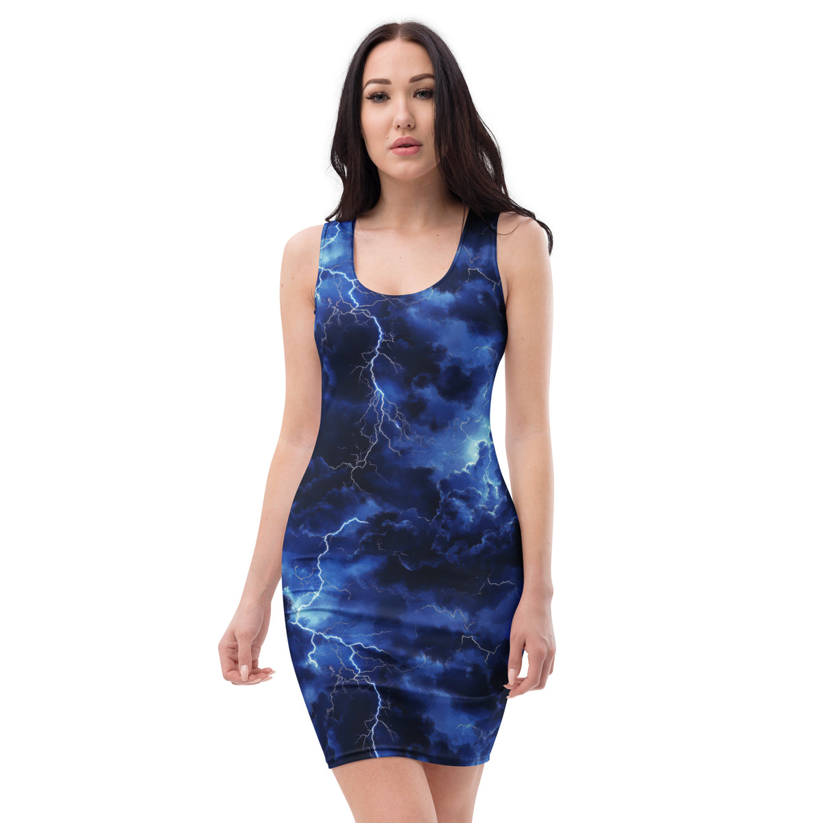 slim-fit-basic-kleid-blue-lightning-slim-fit-basic-jlr-design-jlr-design-de-2 - JLR Design