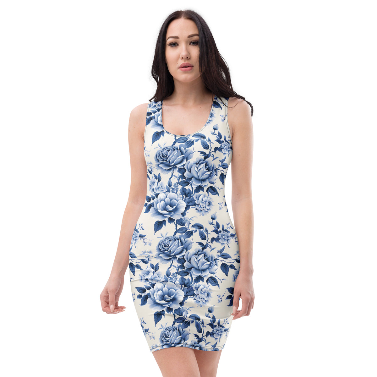 slim-fit-basic-kleid-blue-rose-v2-slim-fit-basic-jlr-design-jlr-design-de-2 - JLR Design