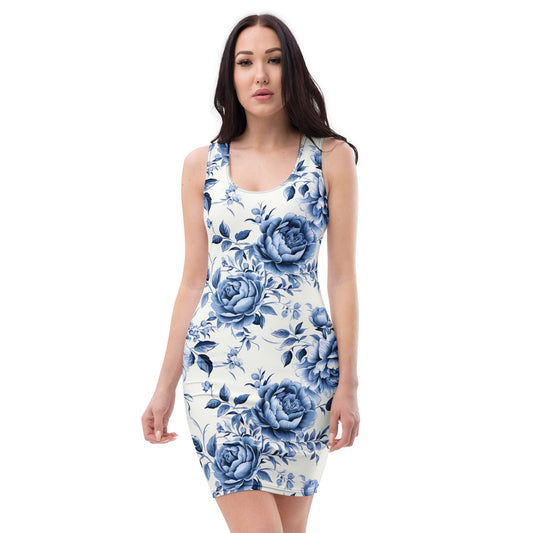 slim-fit-basic-kleid-blue-rose-v3-slim-fit-basic-jlr-design-jlr-design-de-1 - JLR Design