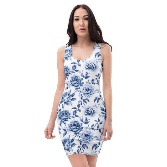 slim-fit-basic-kleid-blue-rose-v4-slim-fit-basic-jlr-design-jlr-design-de-1 - JLR Design