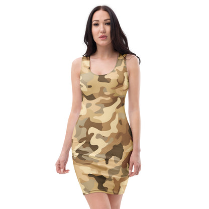 slim-fit-basic-kleid-brown-camouflage-v2-slim-fit-basic-jlr-design-jlr-design-de-2 - JLR Design