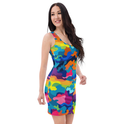 slim-fit-basic-kleid-colorful-camouflage-v2-slim-fit-basic-jlr-design-jlr-design-de-4 - JLR Design