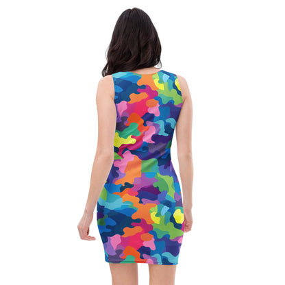 slim-fit-basic-kleid-colorful-camouflage-v4-slim-fit-basic-jlr-design-jlr-design-de-3 - JLR Design