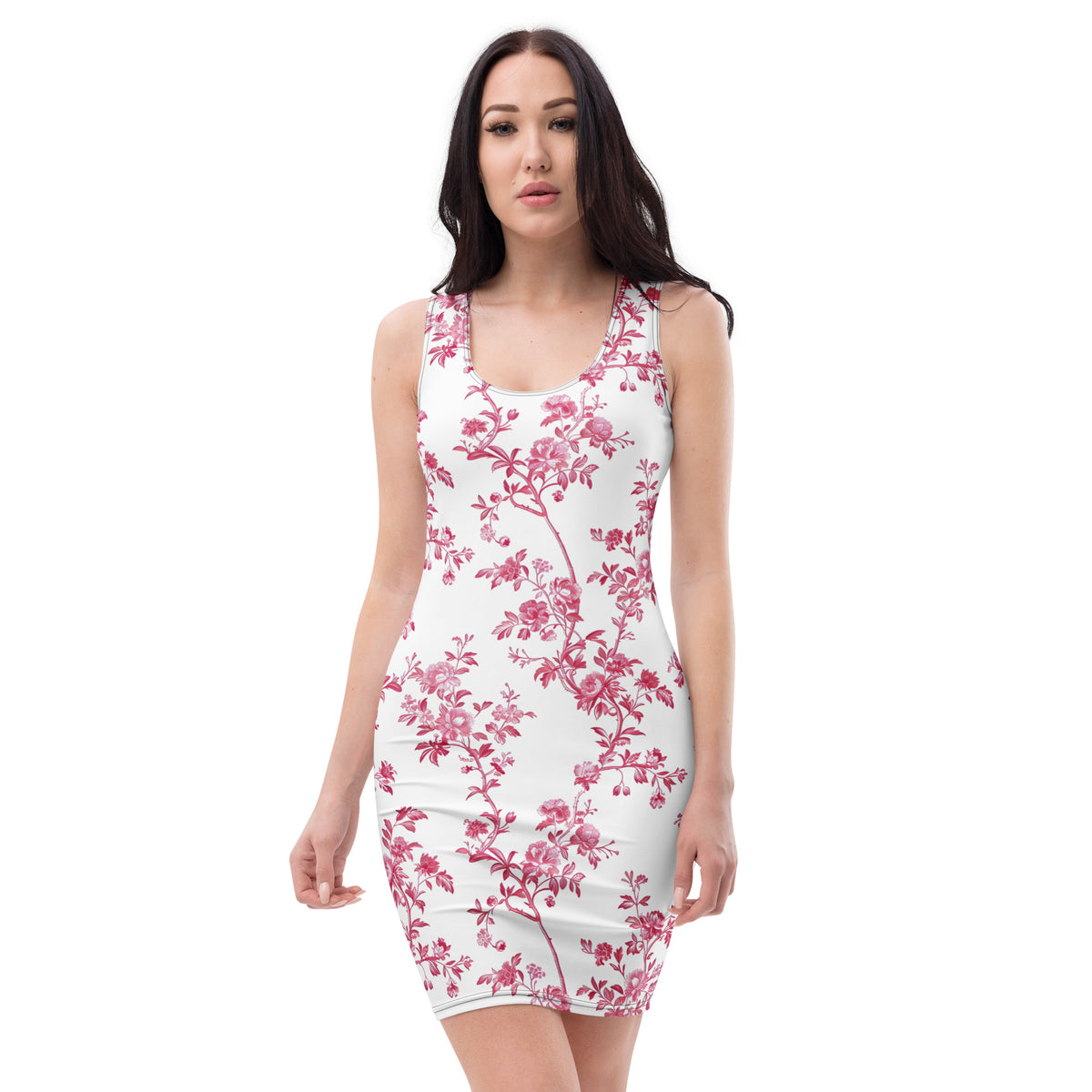 slim-fit-basic-kleid-french-toile-de-jouy-v1-slim-fit-basic-jlr-design-jlr-design-de-1 - JLR Design