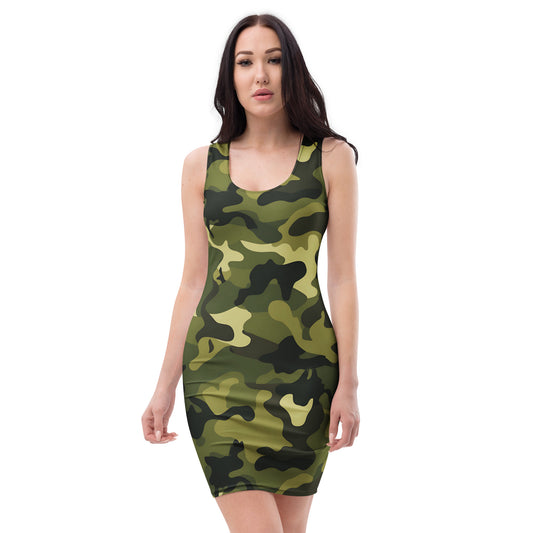 slim-fit-basic-kleid-green-camouflage-v1-slim-fit-basic-jlr-design-jlr-design-de-1 - JLR Design