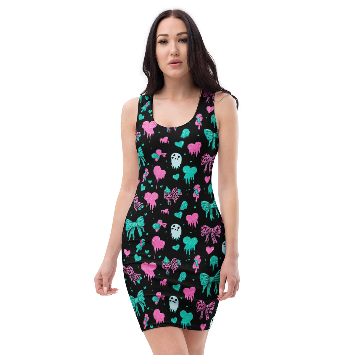 slim-fit-basic-kleid-halloween-v1-slim-fit-basic-jlr-design-jlr-design-de-1 - JLR Design