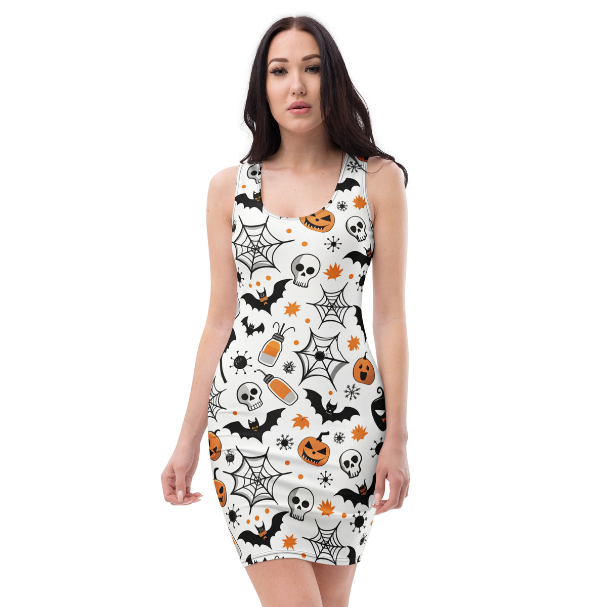 slim-fit-basic-kleid-halloween-v11-slim-fit-basic-jlr-design-jlr-design-de-1 - JLR Design