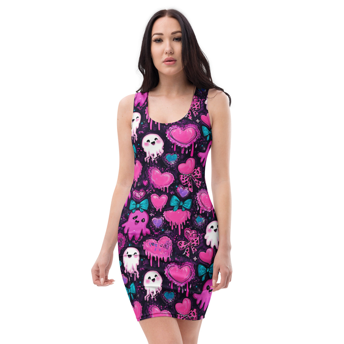 slim-fit-basic-kleid-halloween-v5-slim-fit-basic-jlr-design-jlr-design-de-1 - JLR Design