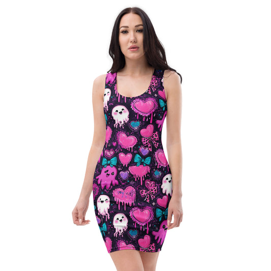 slim-fit-basic-kleid-halloween-v5-slim-fit-basic-jlr-design-jlr-design-de-1 - JLR Design
