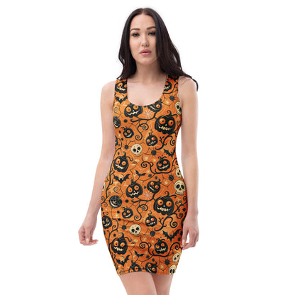 slim-fit-basic-kleid-halloween-v9-slim-fit-basic-jlr-design-jlr-design-de-2 - JLR Design