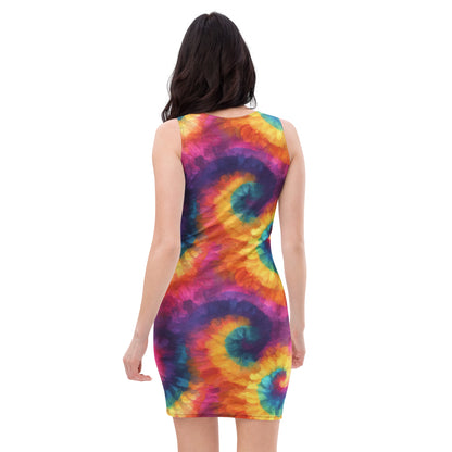 slim-fit-basic-kleid-tie-dye-v1-slim-fit-basic-jlr-design-jlr-design-de-2 - JLR Design
