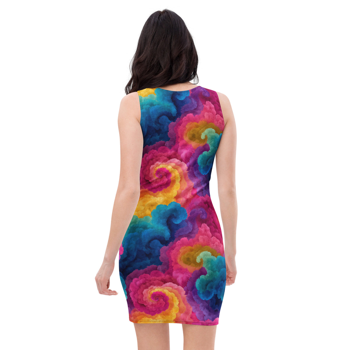 slim-fit-basic-kleid-tie-dye-v2-slim-fit-basic-jlr-design-jlr-design-de-2 - JLR Design