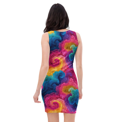 slim-fit-basic-kleid-tie-dye-v2-slim-fit-basic-jlr-design-jlr-design-de-2 - JLR Design