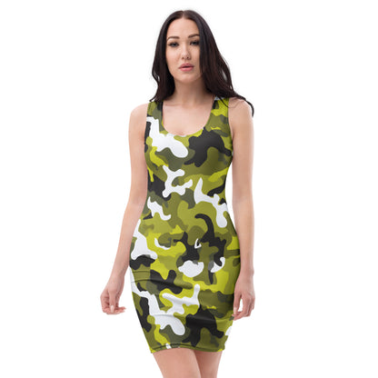 slim-fit-basic-kleid-yellow-camouflage-v1-slim-fit-basic-jlr-design-jlr-design-de-1 - JLR Design