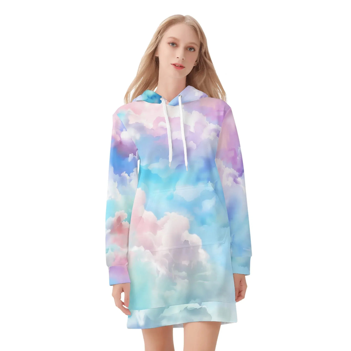 soft-clouds-damen-hoodiekleid-warmes-velvet-kapuzenkleid-aus-weichem-samt-fleece-hoodiekleid-jlr-design-jlr-design-de-3 - JLR Design