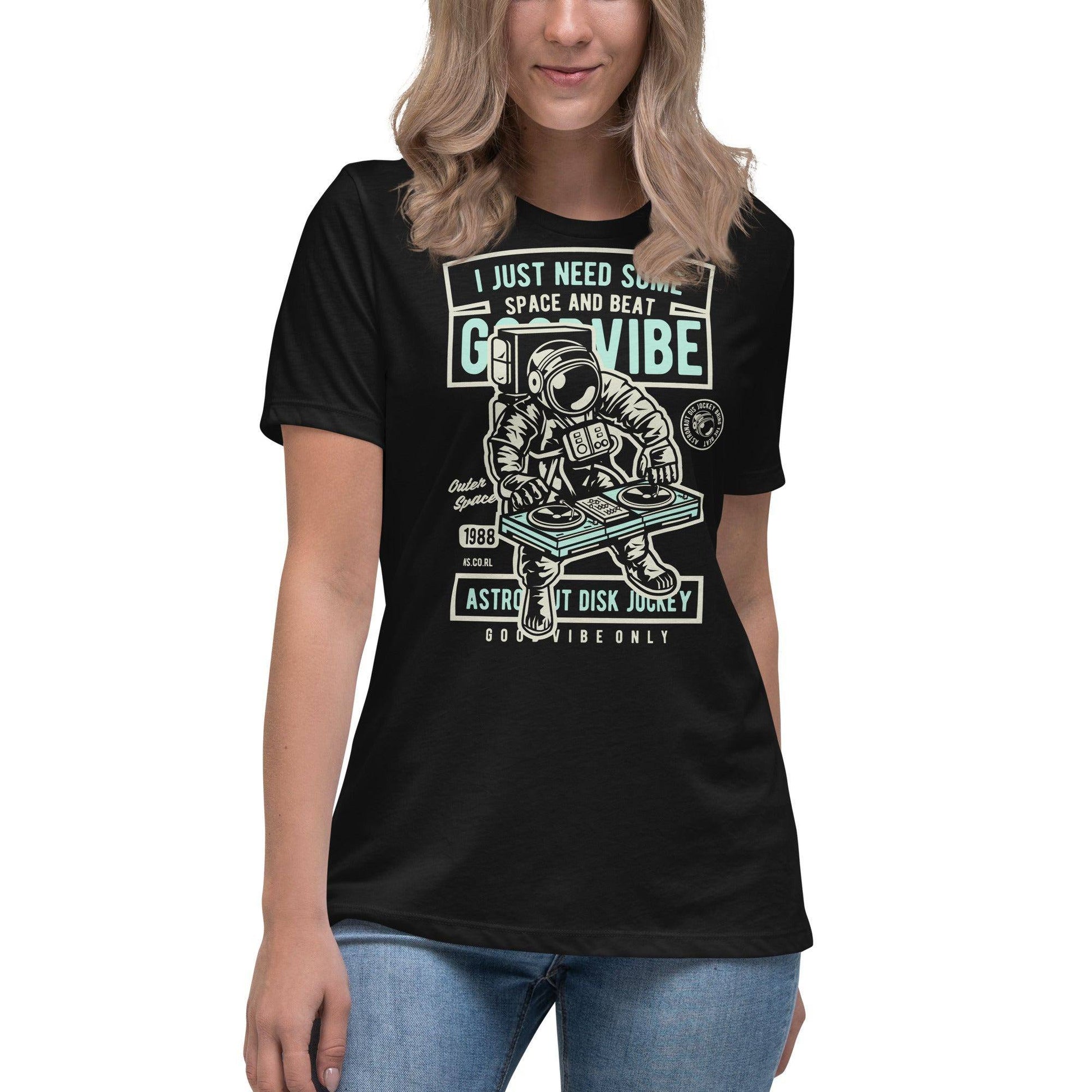 space-and-beat-damen-t-shirt-t-shirt-jlr-design-3 - JLR Design
