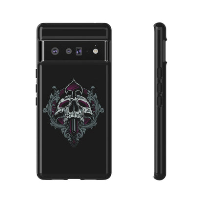 spade-skull-handyhulle-google-pixel-2-3-4-5-6-7-8-9-a-xl-pro-5g-phone-case-jlr-design-11 - JLR Design