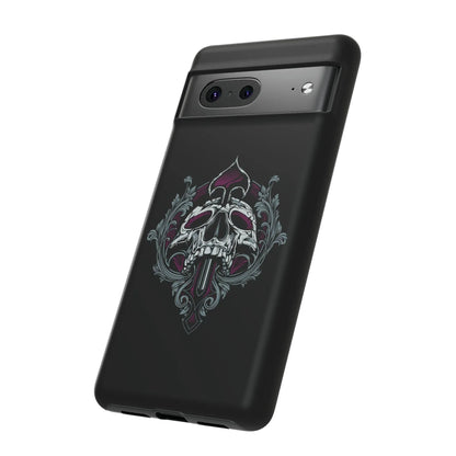 spade-skull-handyhulle-google-pixel-2-3-4-5-6-7-8-9-a-xl-pro-5g-phone-case-jlr-design-2 - JLR Design