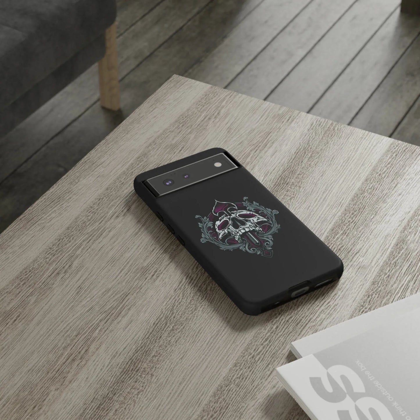 spade-skull-handyhulle-google-pixel-2-3-4-5-6-7-8-9-a-xl-pro-5g-phone-case-jlr-design-20 - JLR Design