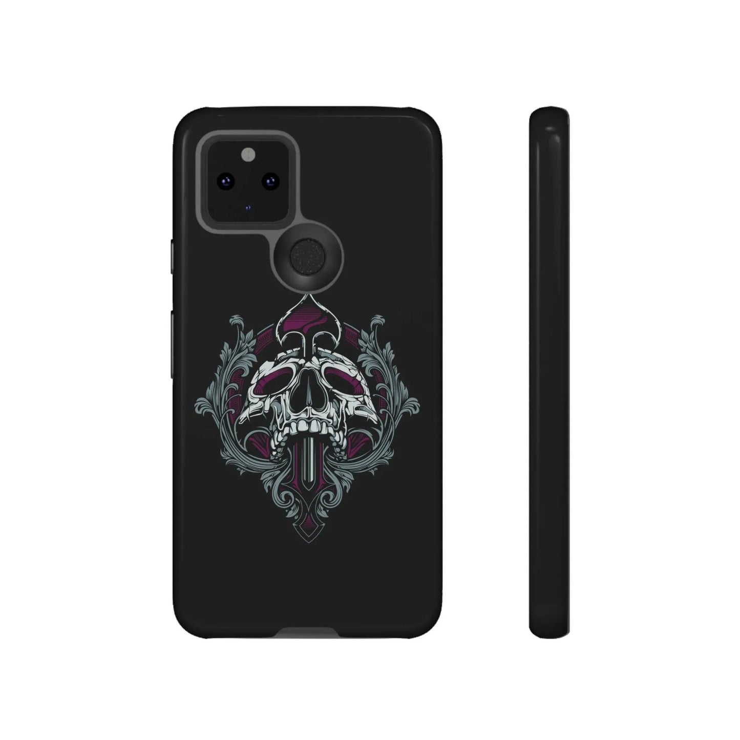 spade-skull-handyhulle-google-pixel-2-3-4-5-6-7-8-9-a-xl-pro-5g-phone-case-jlr-design-21 - JLR Design